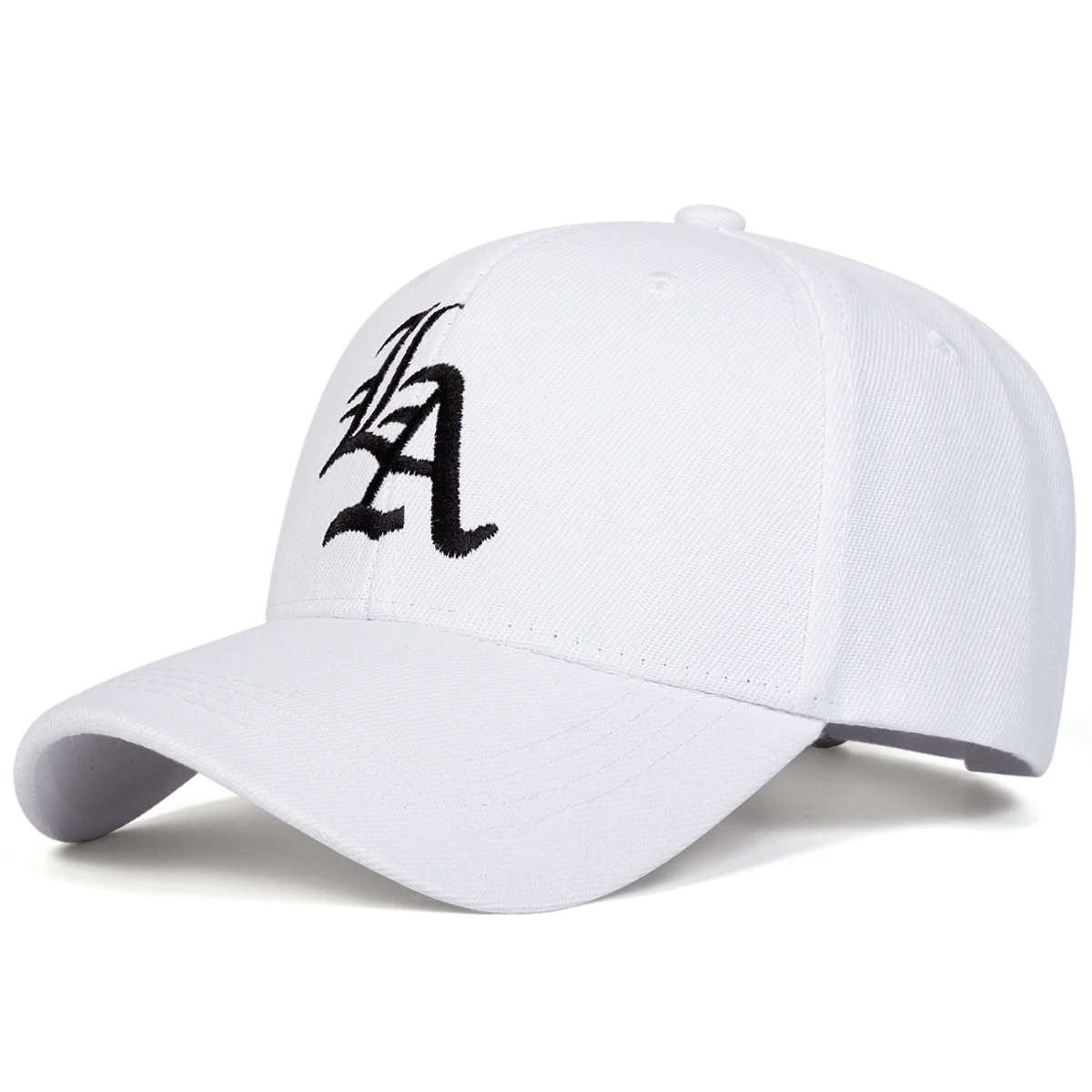 Unisex Gothic LA Embroidery Baseball Caps Spring Autumn Outdoor Adjustable Casual Hats Sunscreen Hat Sports Cap