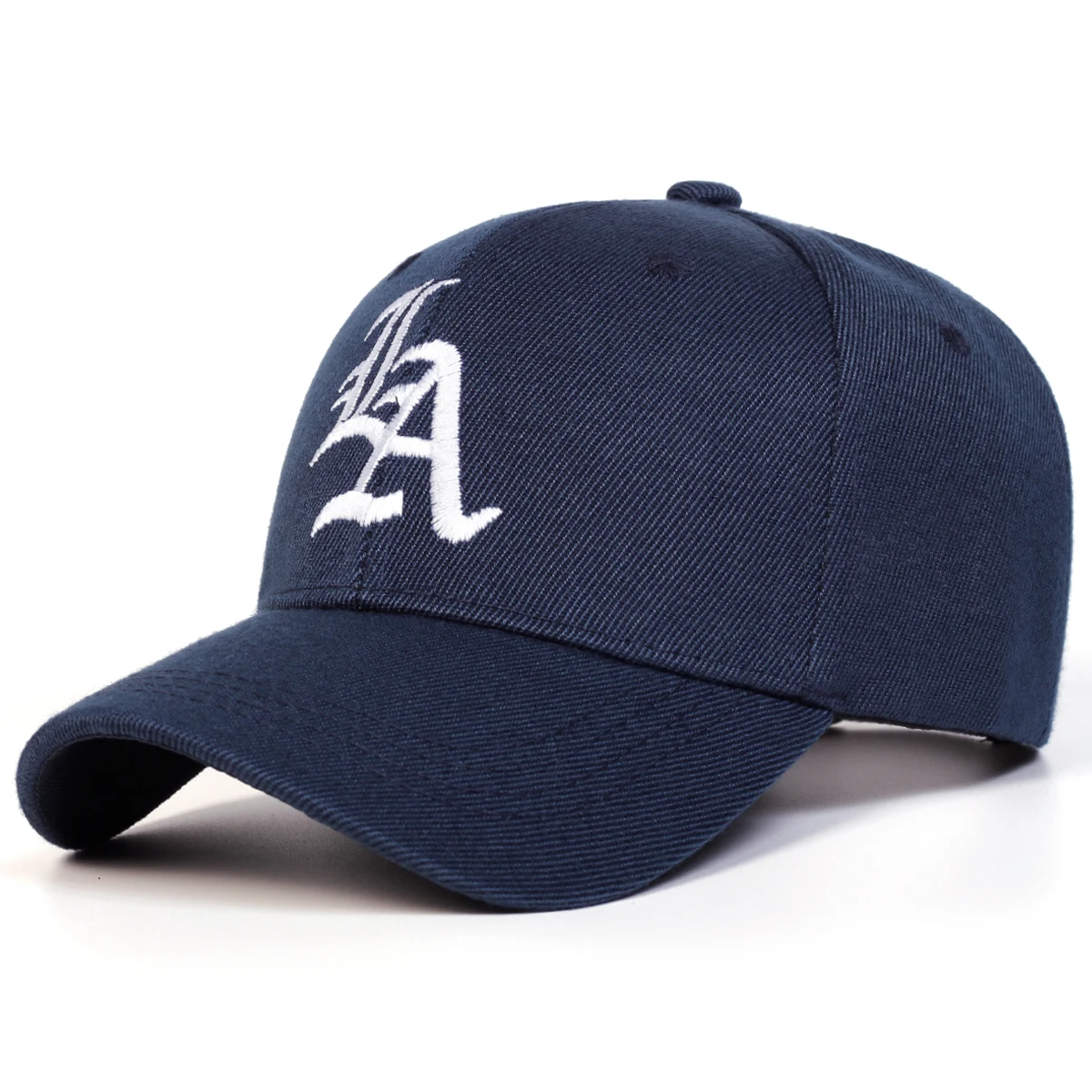Unisex Gothic LA Embroidery Baseball Caps Spring Autumn Outdoor Adjustable Casual Hats Sunscreen Hat Sports Cap