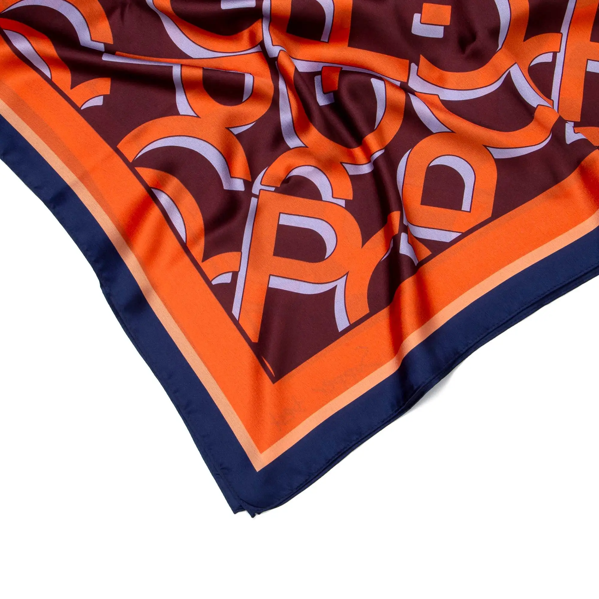 PG PATSY GARIS High Fashion Style Women's Silk Scarf Unique Pattern Designs Gift for Women Niche Style Silk Scarf