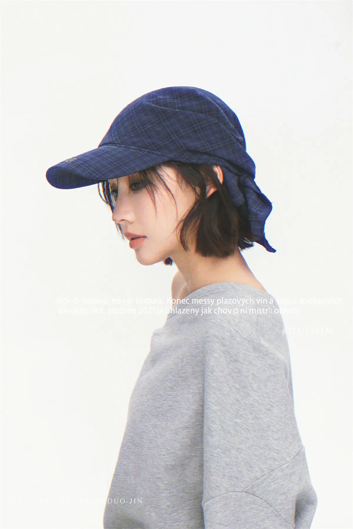 Outdoor Camping Style Sun Protection Hat Jennie Scarf Hat Small Sweet Sunscreen Tie Hat Wide Brim Hat Headscarf Cool Girl