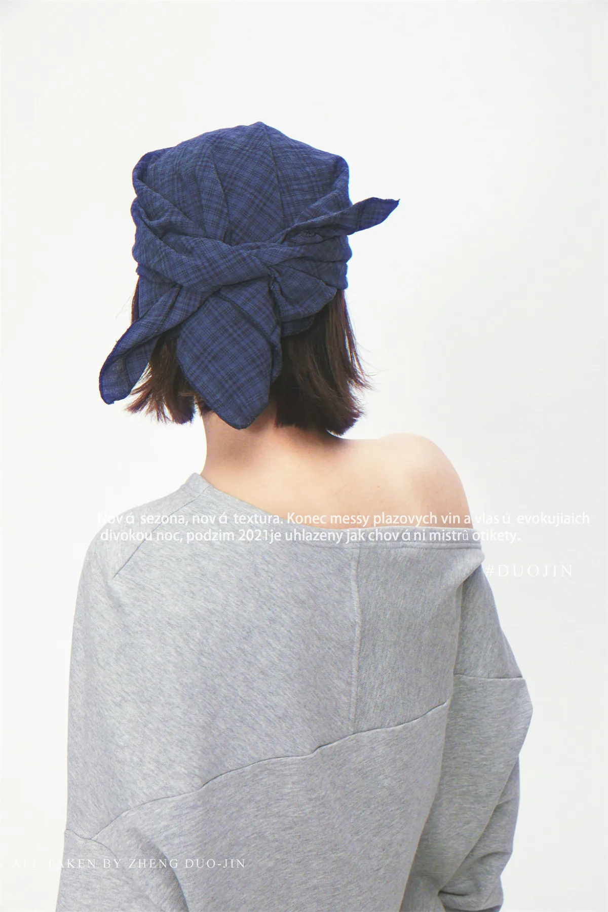 Outdoor Camping Style Sun Protection Hat Jennie Scarf Hat Small Sweet Sunscreen Tie Hat Wide Brim Hat Headscarf Cool Girl