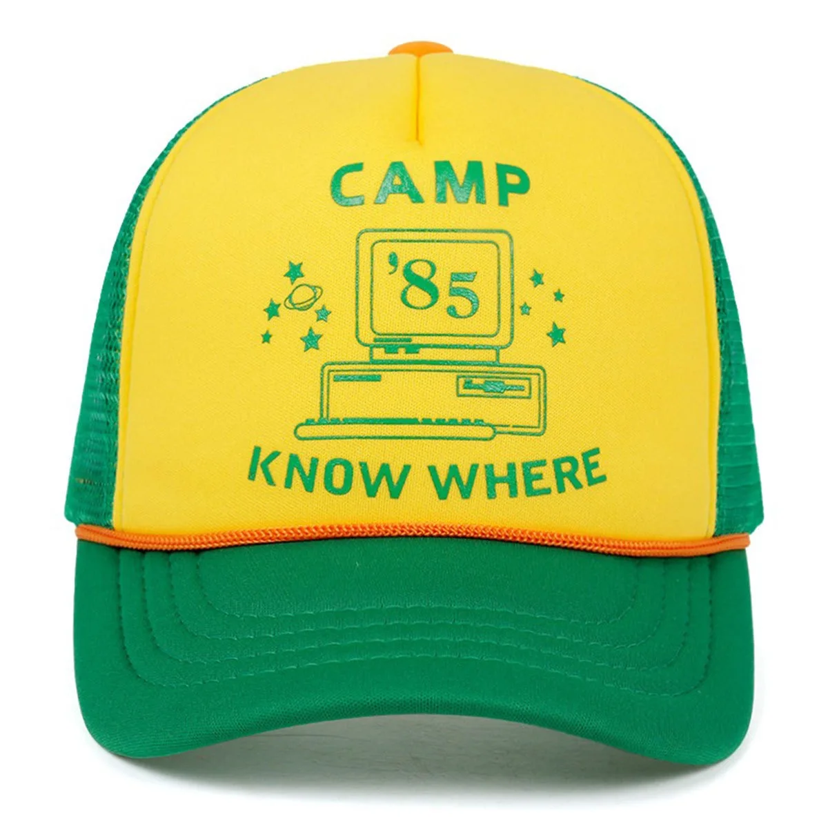 Unisex CAMP KNOW WHERE Embroidery Baseball Net Caps Spring Summer Outdoor Adjustable Casual Hats Sunscreen Hat Sports Cap
