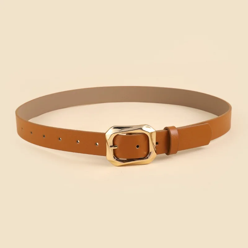 Fashionable Women's Trendy Buckle Belt—Versatile for Everyday Wear Loose Simple Casual Instagram-Style Denim Belts