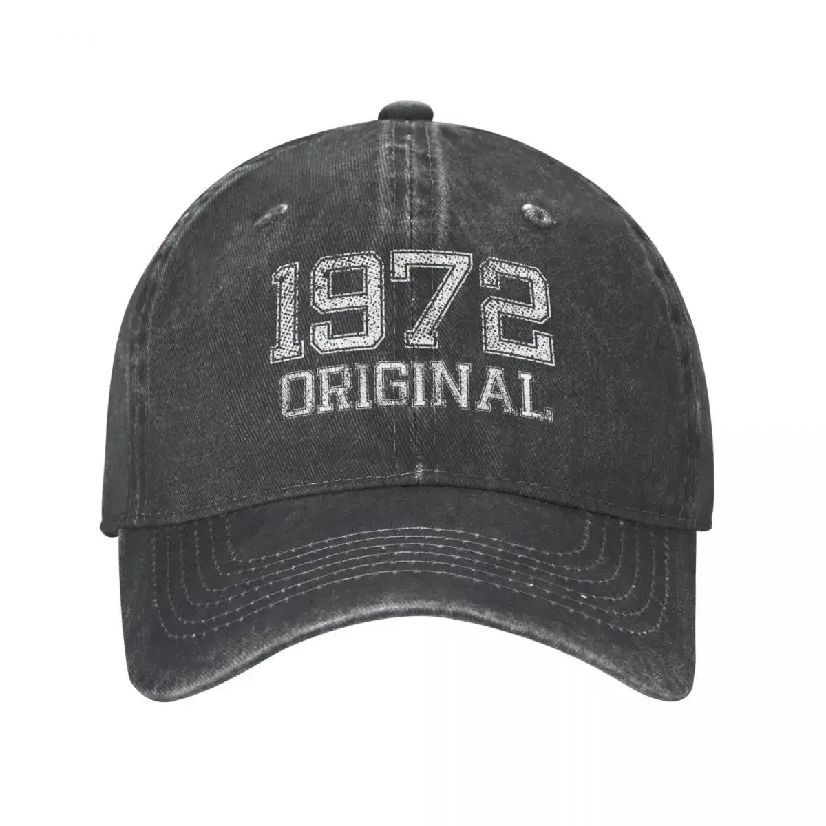 Made In 1972 Original Vintage Unisex Style Baseball Cap Dad Father 50 Years Old Distressed Caps Hat Vintage Snapback Hat