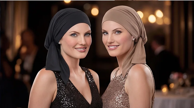 Women Muslim Pre-Tied Turban Cap Long Tail Headscarf Soft Stretch Strechy Chemo Cap Bandana Turbante Mujer