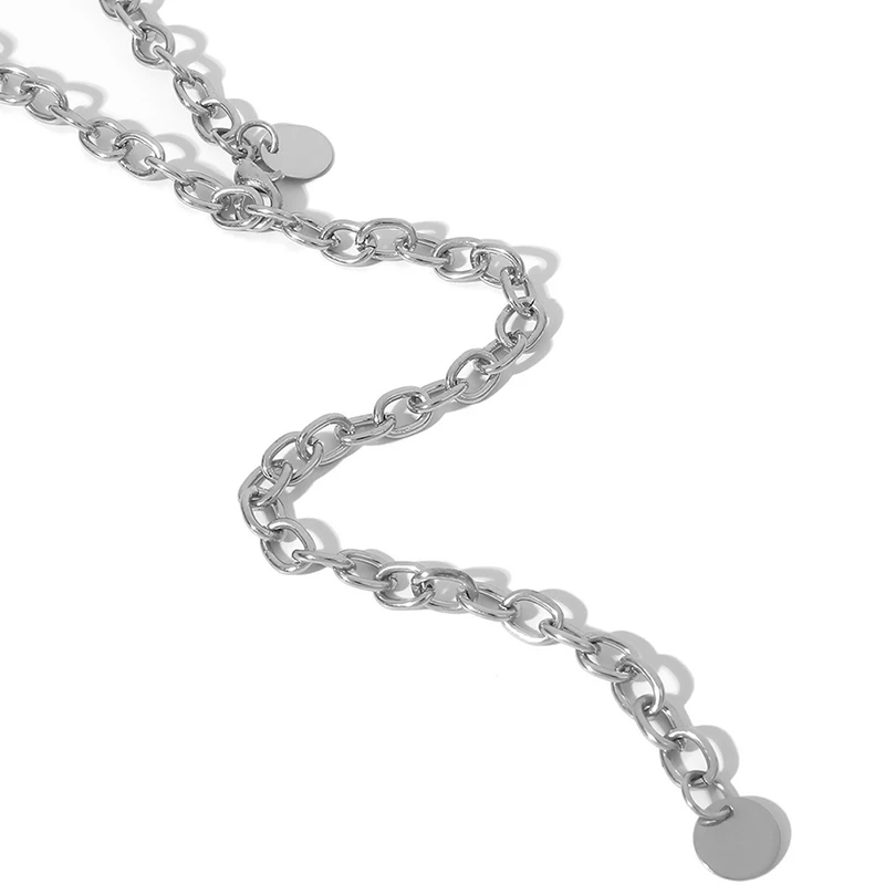 【AN】【AN】Fashion Women Lady Waist Chain Belt Metal Gold Silver Color Waistband Chain Belt For Dress Shirts Clothes Accessories