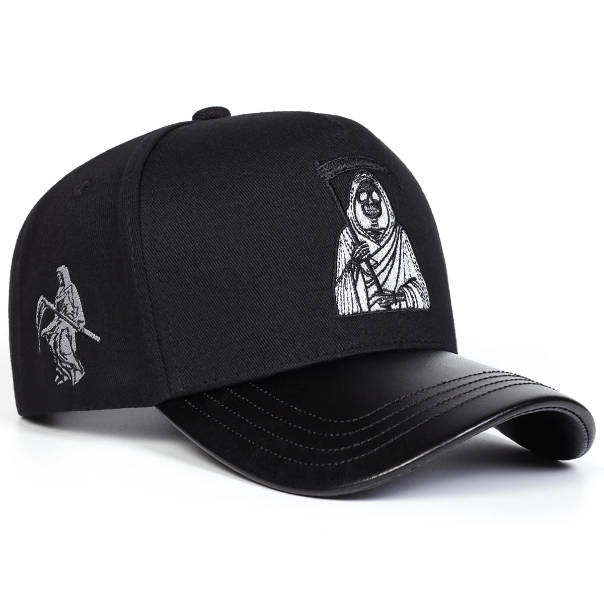 Unisex Death Embroidery Baseball Caps Spring Autumn Outdoor Adjustable Casual Hats Sunscreen Hat Sports Cap