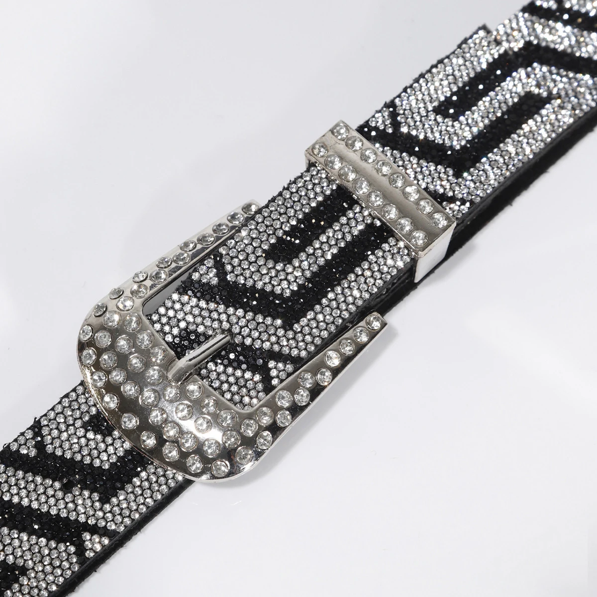 New Women's Fashionable Rhinestone Studded Belt Luxury Shiny Rivet Men's Belt, Street Hip-Hop Punk Rock Style Designer Y2k Belts
