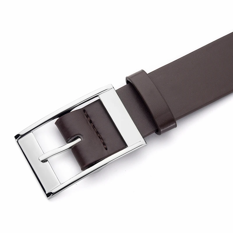 New Fashion Men's Metal Pin Buckle Belt Leisure Business Accessory Designer Belt,For Jeans Waist Strap Plus Size,For Ideal Gifts