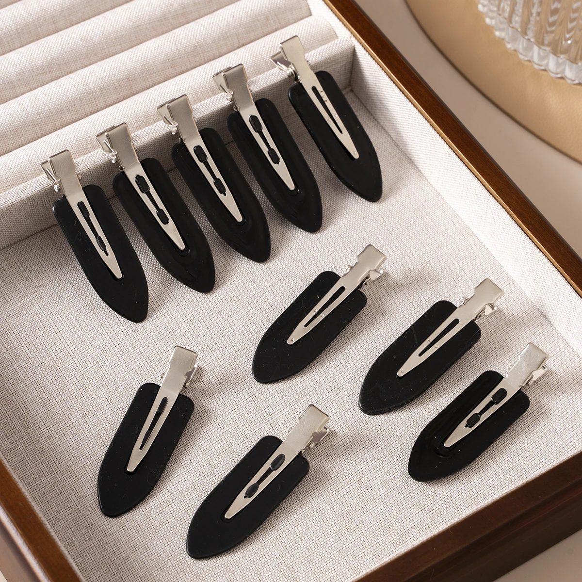 New 10Pcs/set No Bend Seamless Hair Clips Women Side Bangs Barrette Makeup Washing Face Accessories Girls Styling Hairpins