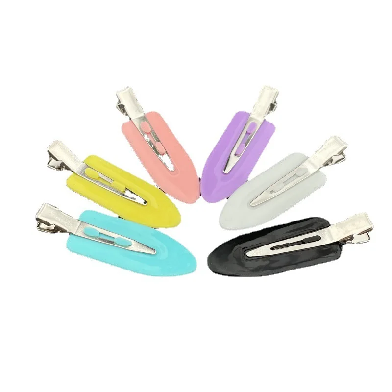 New 10Pcs/set No Bend Seamless Hair Clips Women Side Bangs Barrette Makeup Washing Face Accessories Girls Styling Hairpins