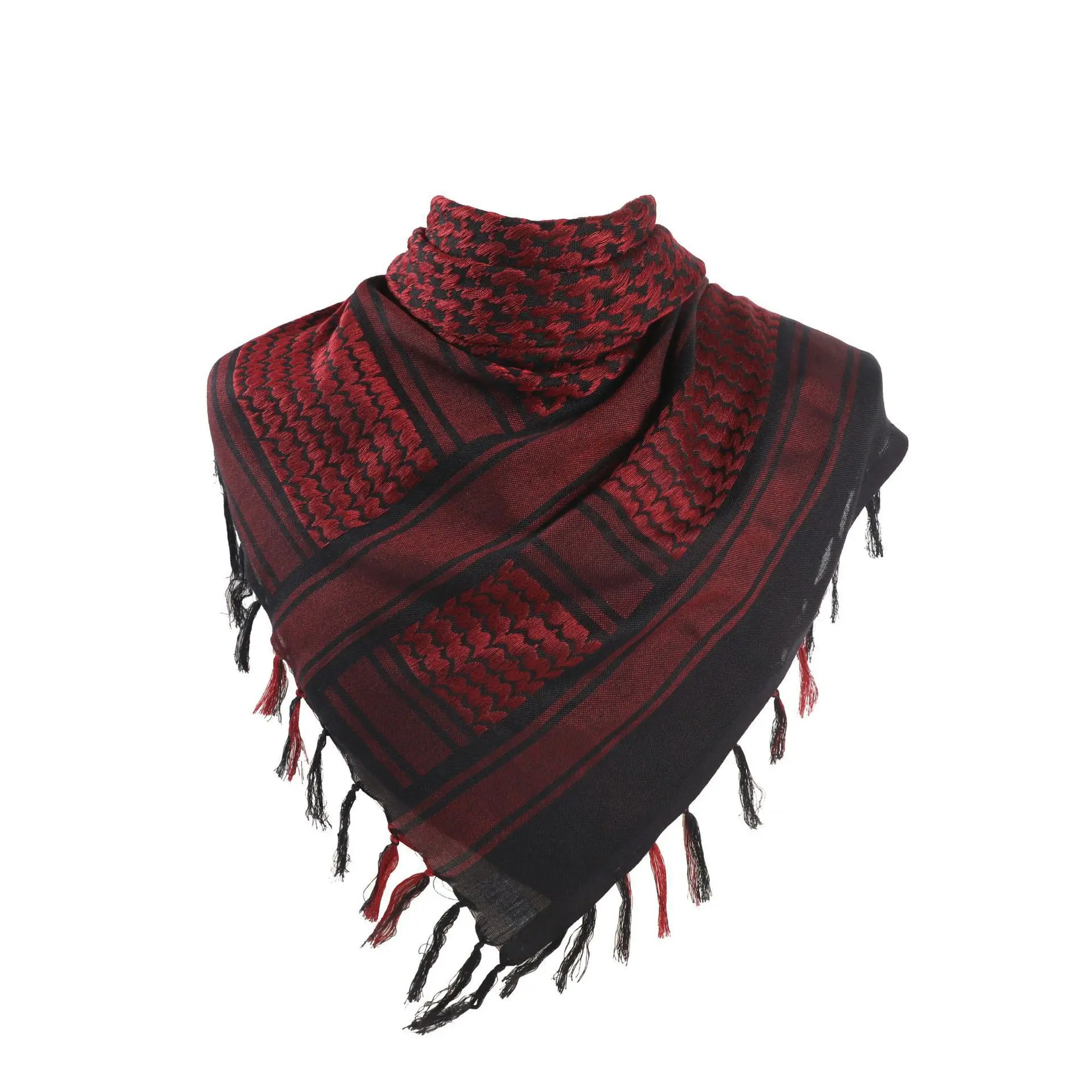 Cotton Wild Desert Scarf Neck Neck Men's and Women's Arabic Fringed Scarf Desert Wrap