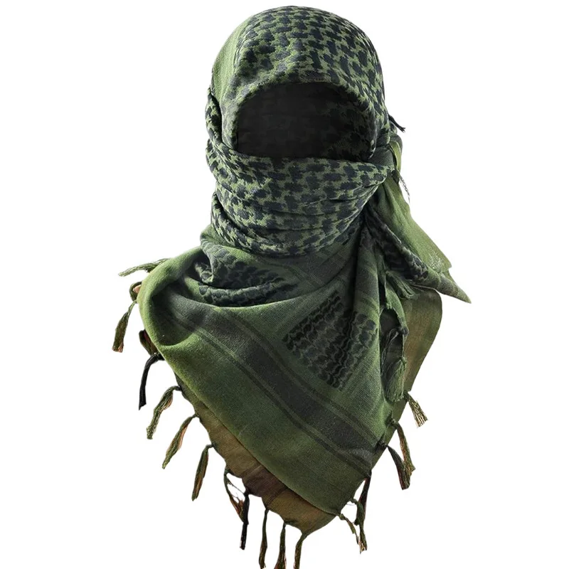 Cotton Wild Desert Scarf Neck Neck Men's and Women's Arabic Fringed Scarf Desert Wrap
