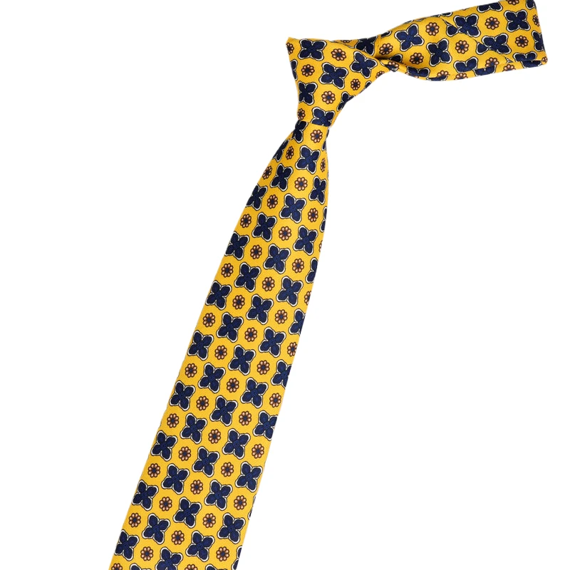 New 8CM Mens Plaid Ties For Man Retro Print Dot Necktie Paisley Floral Designer Tie For Groom Business Wedding Party Accessorrie