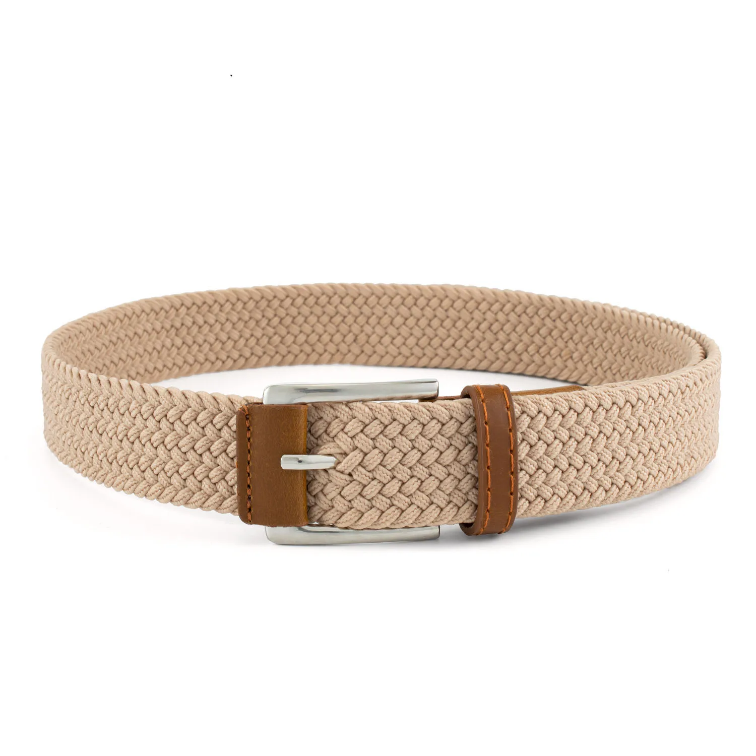 1pc Stretch Woven Braided Belt for Men Women Junior Casual Jeans Pants Golf Belt Canvas Belt