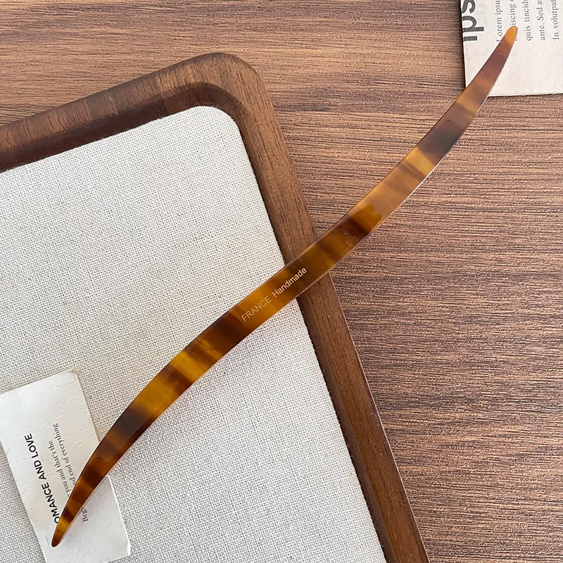 Elegant Acetate Hair Clips Sticks Hairpins Women Girls Hair Barrettes Pins Hair Fork Hair Accessories DIY Vintage Chinese Style