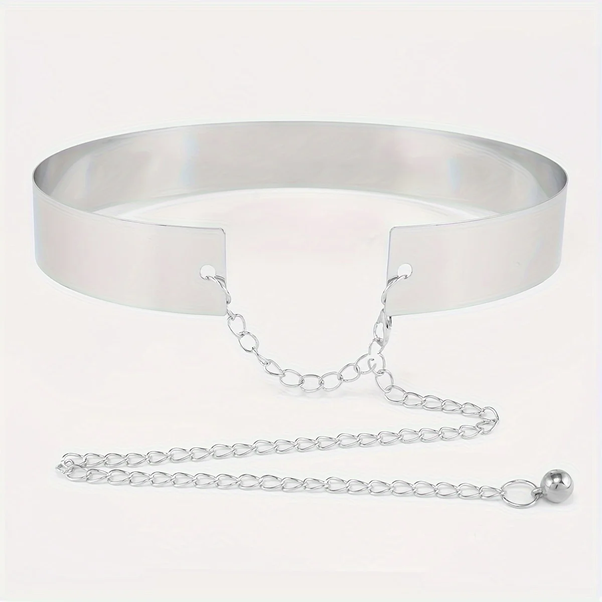 Classic Golden Metal Belt Trendy Adjustable Waist Chain Elegant Dress Girdle Body Jewelry For Women Daily Use