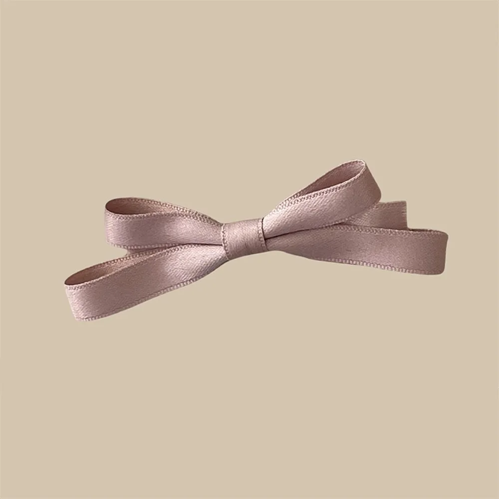 4PCS Cotton Strap Ballet Girl Bow Hair Clip Duckbill Clip Side Bangs Clip Hair Cards Hair Accessories