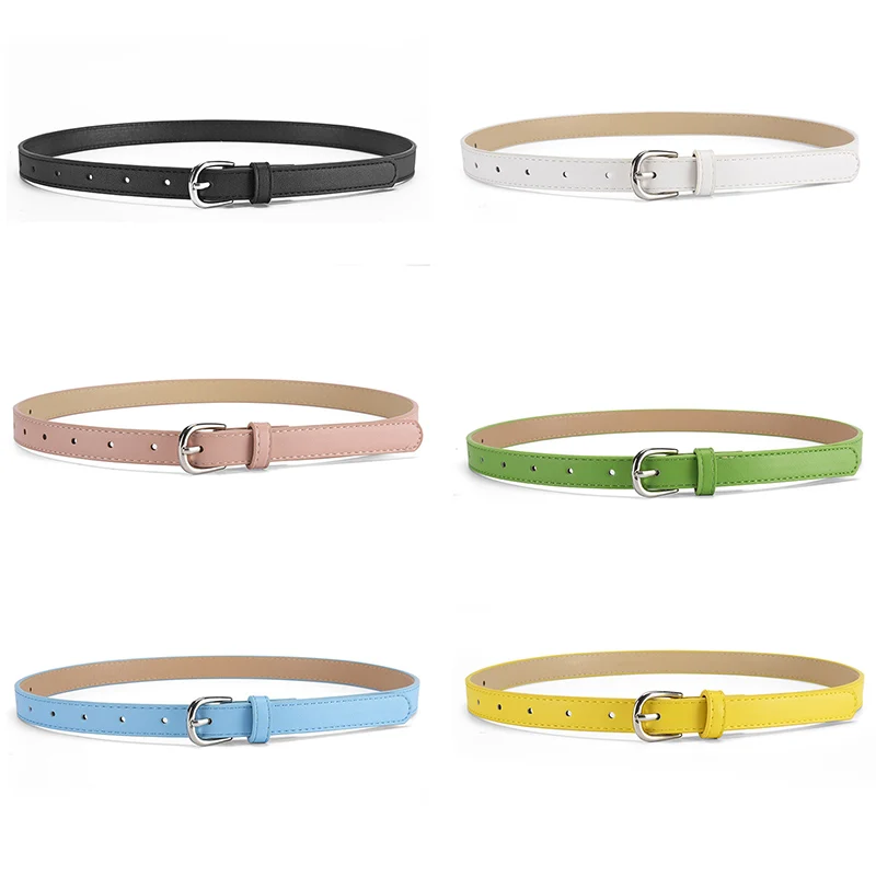 1spc PU Belt, Fashionable and Versatile, with a Commuter Style Pin Buckle, Pairs Well with Jeans and a Belt