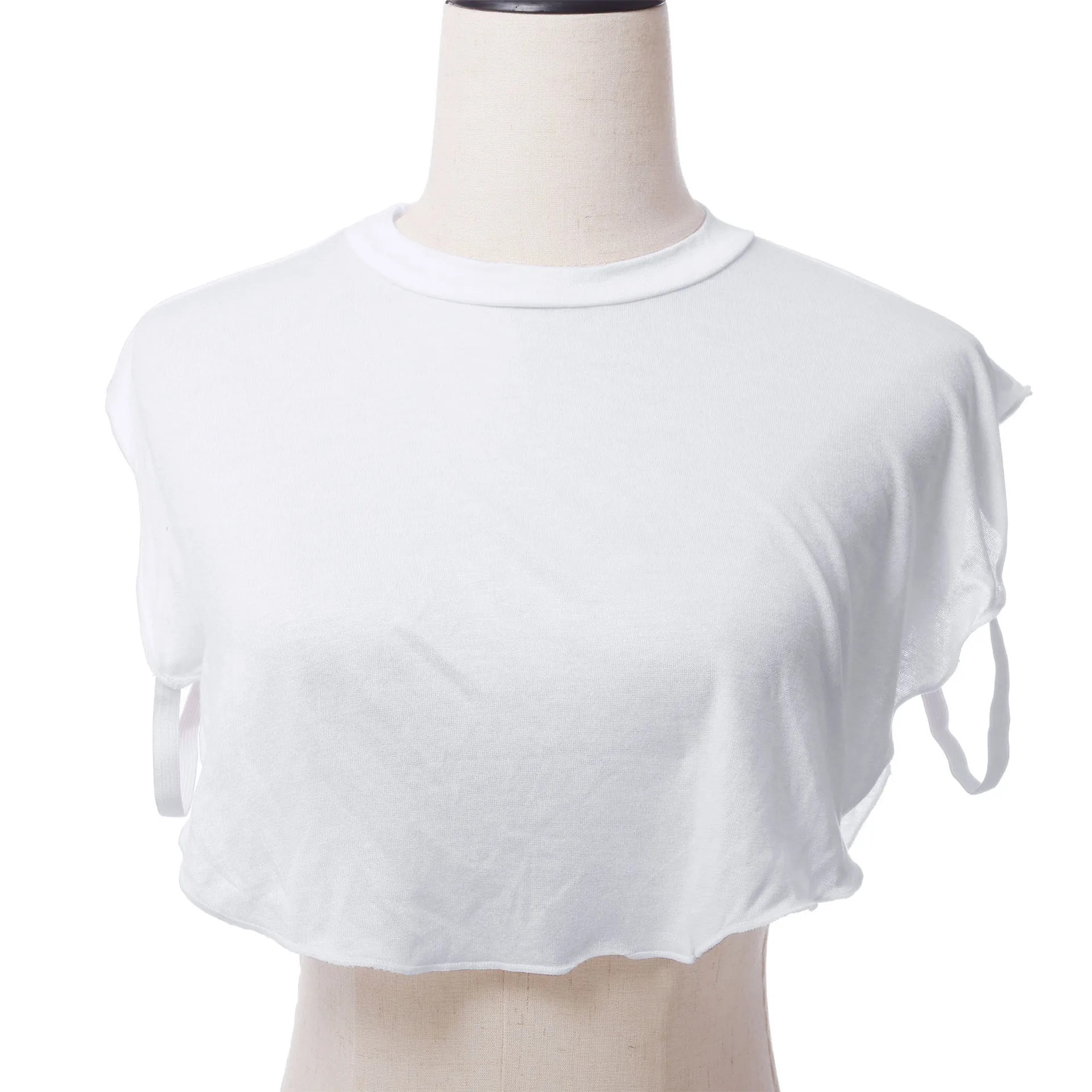 Simple Dickey Fake False Collars Womens Modal Half Collar Fashion Solid Color Turtleneck High Neck Cover Detachable Neck Collar