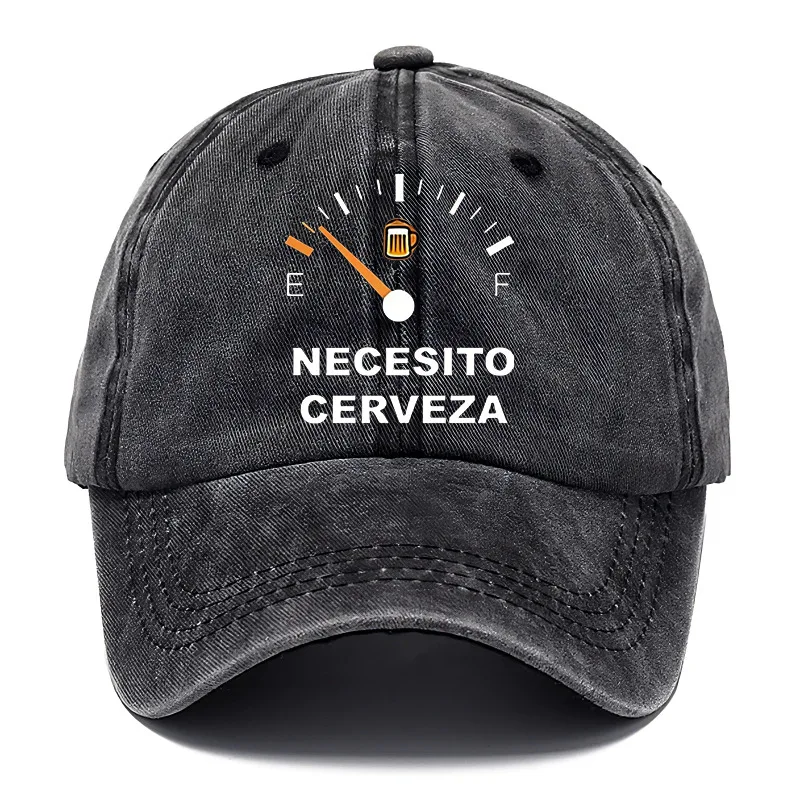 Spring and summer baseball caps, men's and women's washed sun protection duckbill caps, retro sun protection sun hats