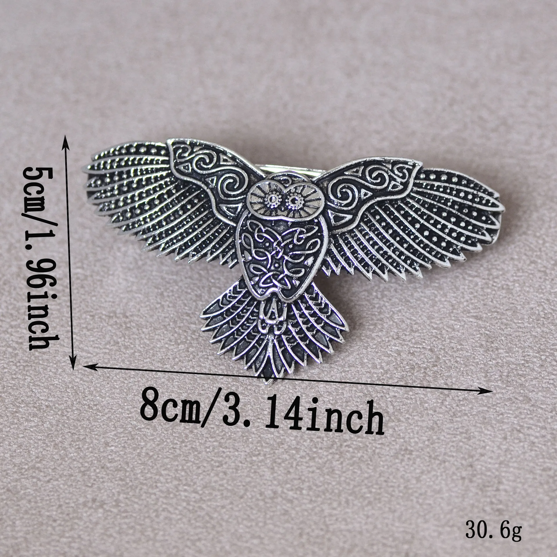 Viking hair clip, French hair clip, Gothic witch spring clip accessory, butterfly, bat, animal headwear, women's hair accessory