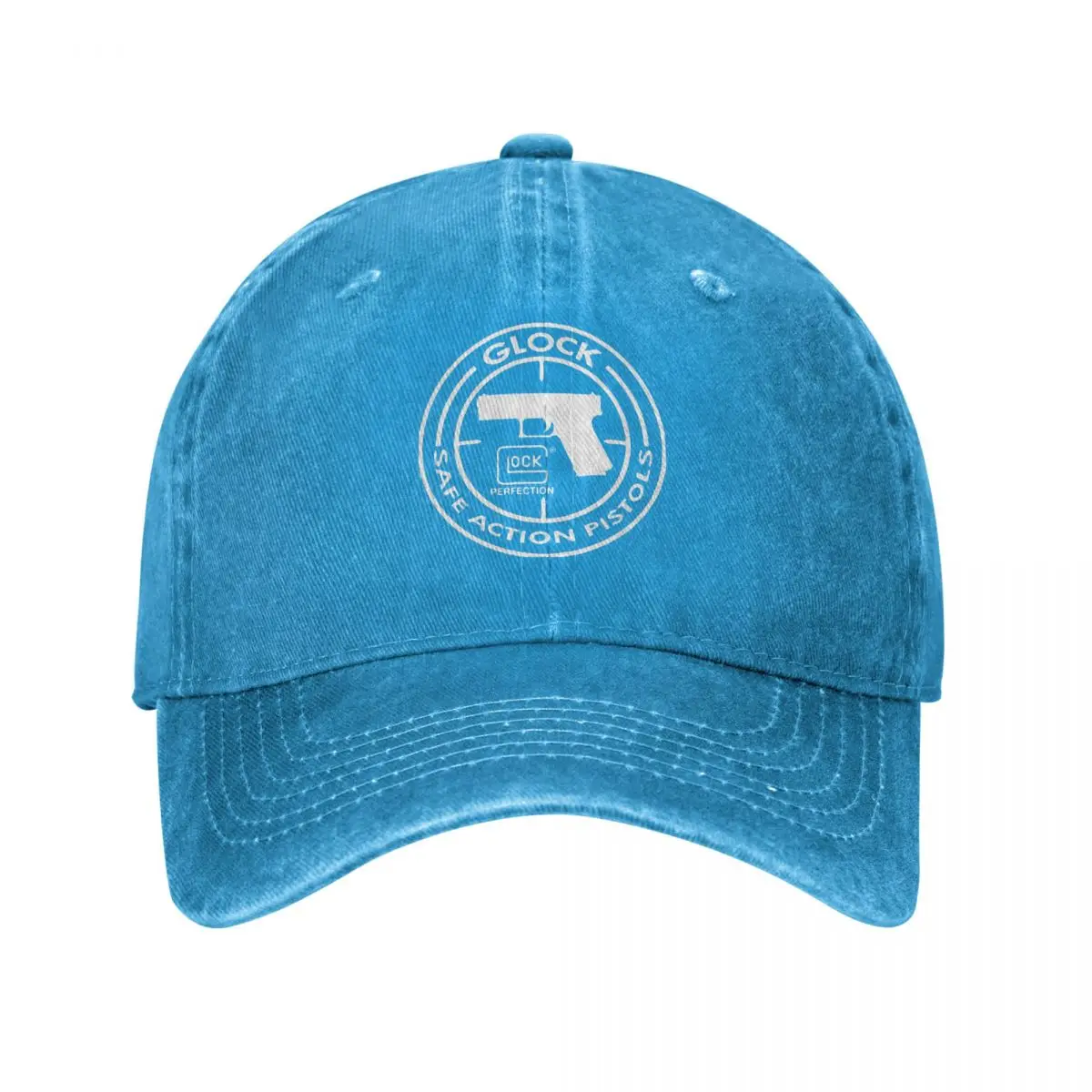 Vintage  Tactical Shooting Gun Baseball Caps Men Women Distressed Denim Washed Sun Cap Outdoor Summer Gift Hats Cap