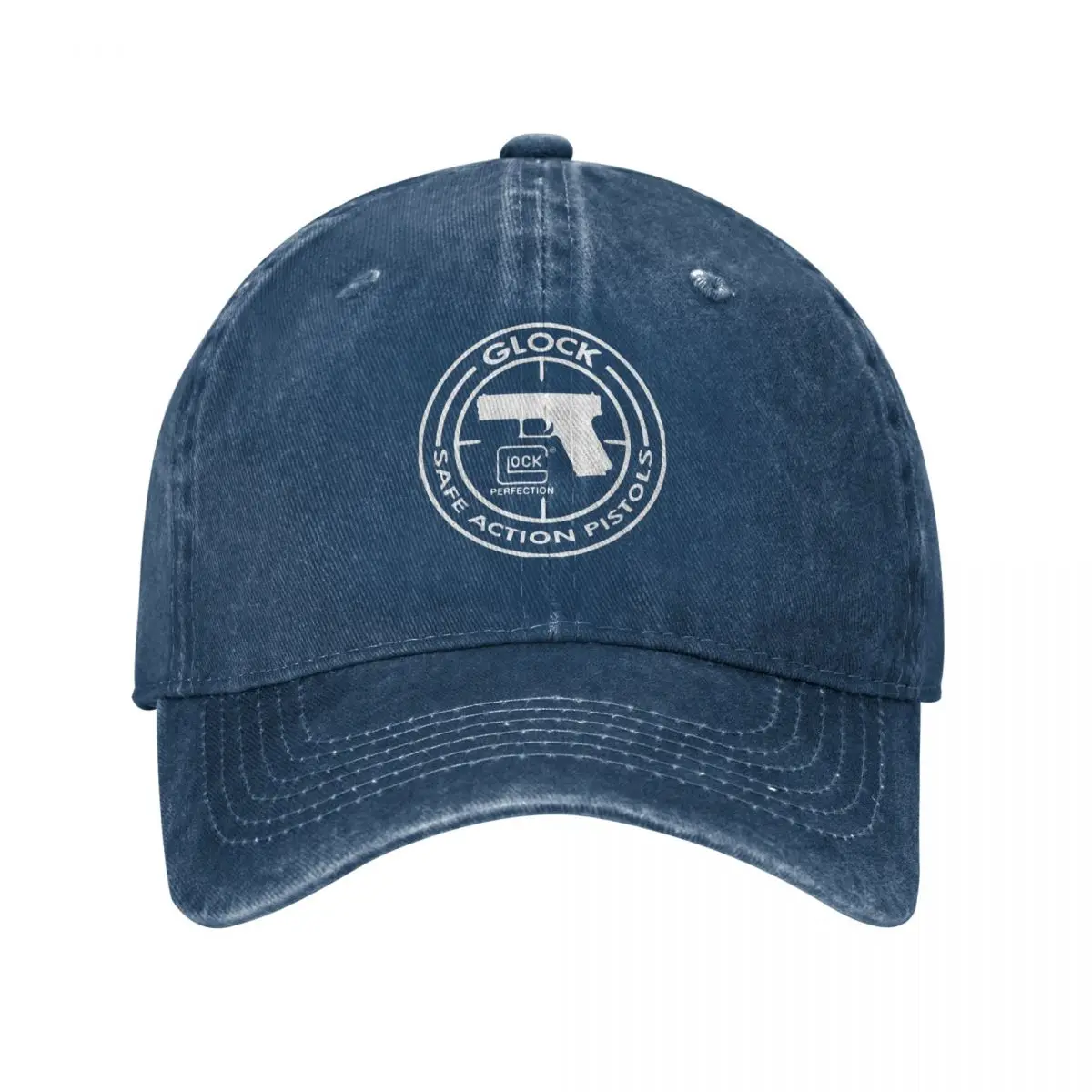 Vintage  Tactical Shooting Gun Baseball Caps Men Women Distressed Denim Washed Sun Cap Outdoor Summer Gift Hats Cap