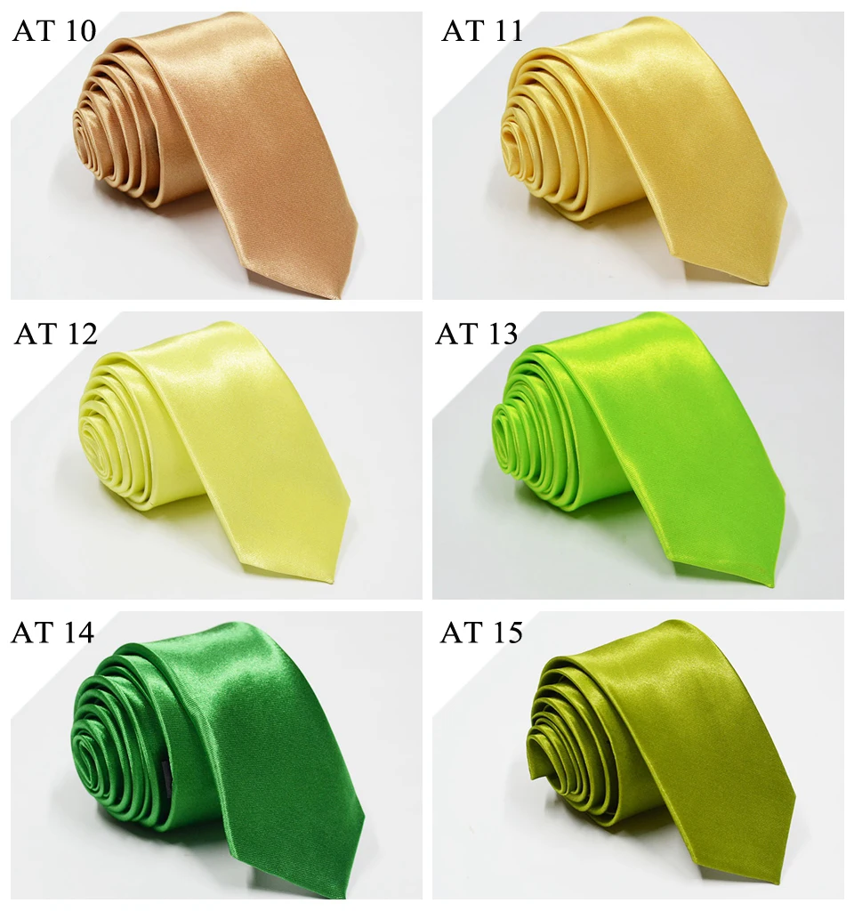 Slim Tie Men Satin Necktie 5cm Skinny Women Neck Tie Colorful Black White Pink Gold Necktie For Patry Wedding Accessories Gravat