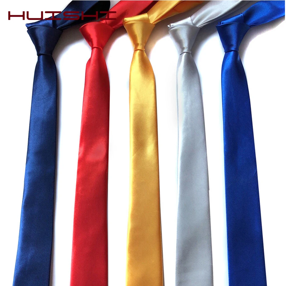 Slim Tie Men Satin Necktie 5cm Skinny Women Neck Tie Colorful Black White Pink Gold Necktie For Patry Wedding Accessories Gravat