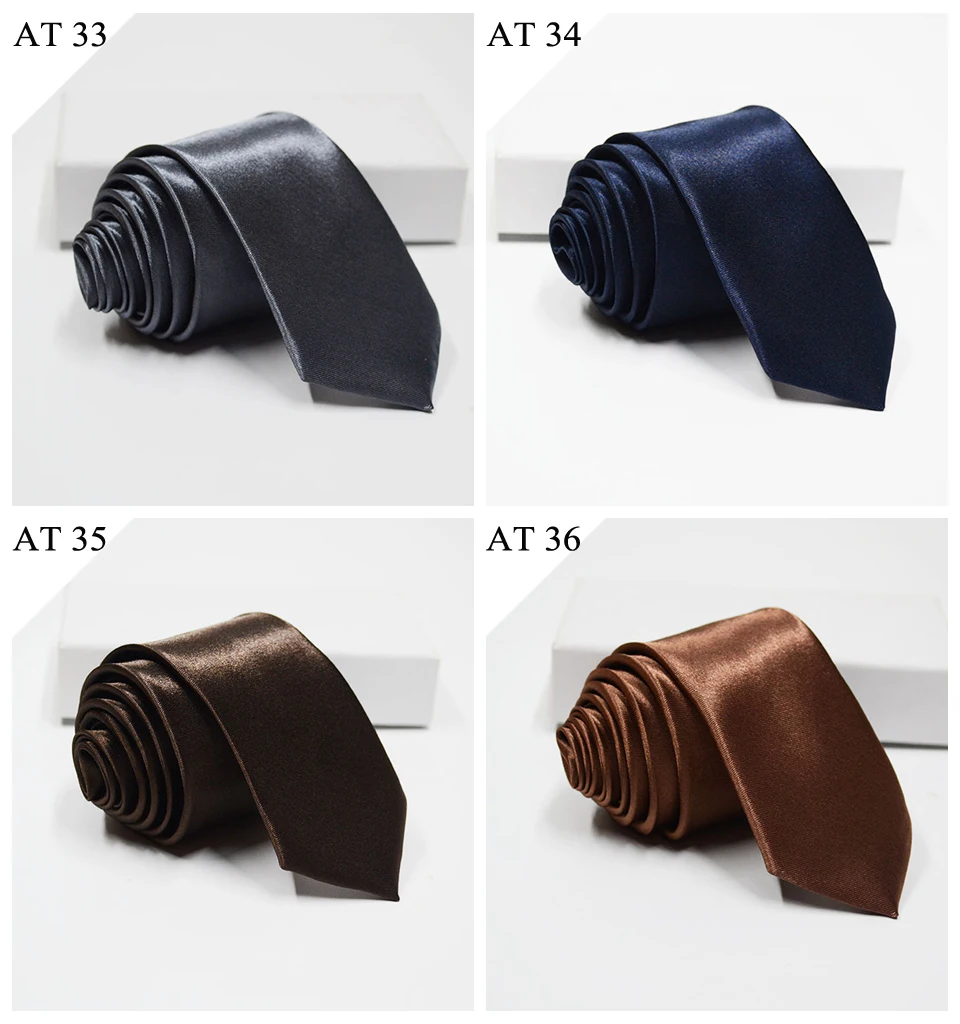 Slim Tie Men Satin Necktie 5cm Skinny Women Neck Tie Colorful Black White Pink Gold Necktie For Patry Wedding Accessories Gravat