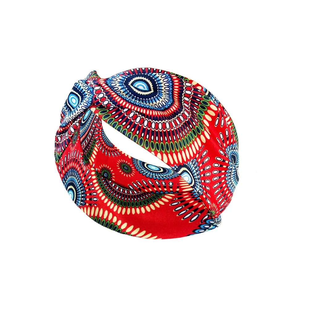 Wide Headbands For Women Large Turban Workout Headband Fashion Yoga Hair Bands Twisted Thick Hair Accessories