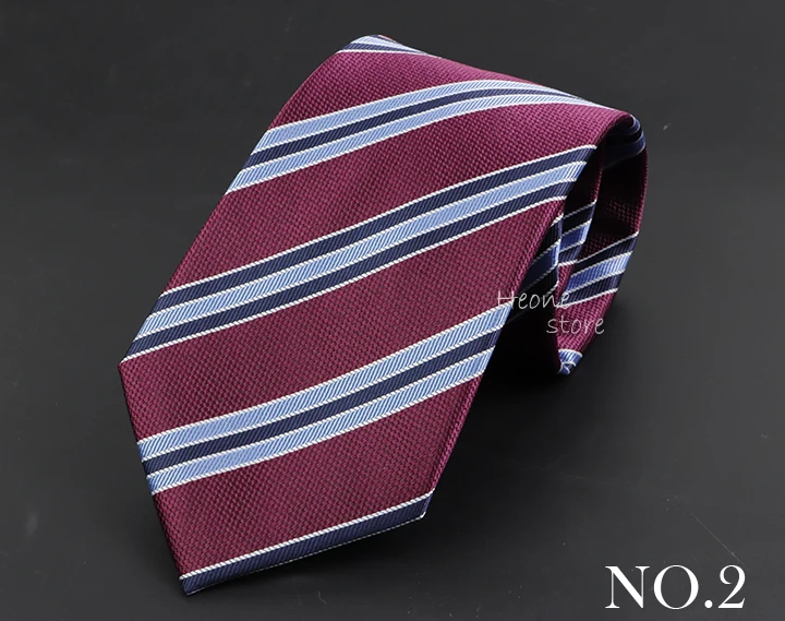 Luxury Business Men Tie Sage Green Orange Stripes Neckties Fit Wedding Party Office Group Holiday Party Daily Cravat Accessories