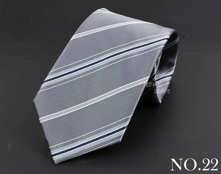 Luxury Business Men Tie Sage Green Orange Stripes Neckties Fit Wedding Party Office Group Holiday Party Daily Cravat Accessories