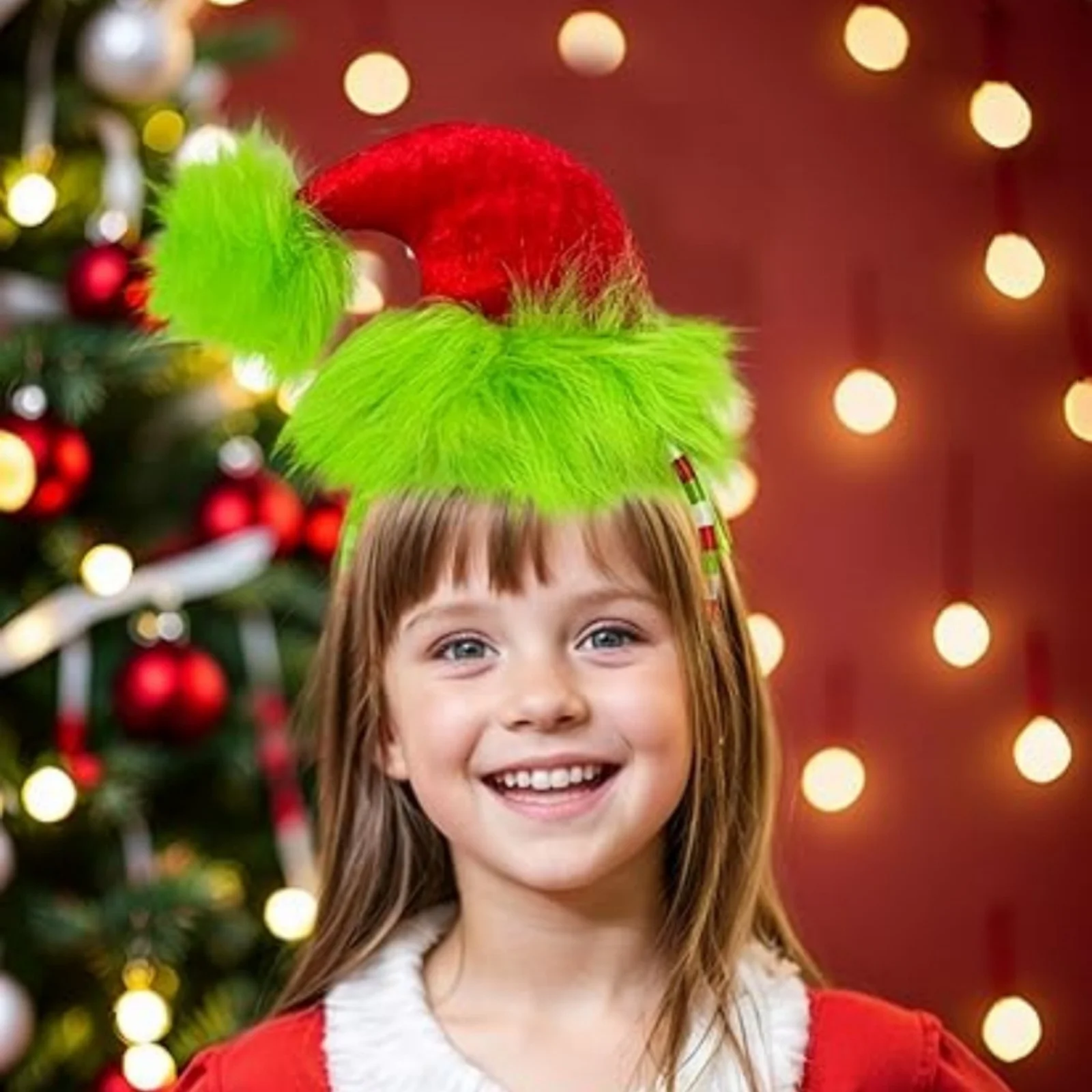 1PC Color Sent Randomly Headband Decoration – Green Christmas Edition, Bowknot Style, Antler Style, Patrick's Day Party