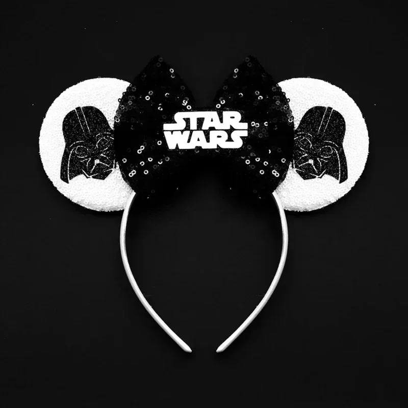 Disney Mickey Mouse Ears Marvel Spiderman Headbands for Kids Girls The Avengers Hairbands Adult Men Women Hair Accessories Gifts
