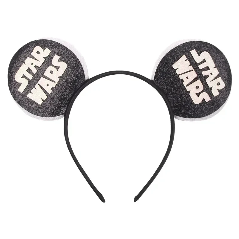 Disney Mickey Mouse Ears Marvel Spiderman Headbands for Kids Girls The Avengers Hairbands Adult Men Women Hair Accessories Gifts