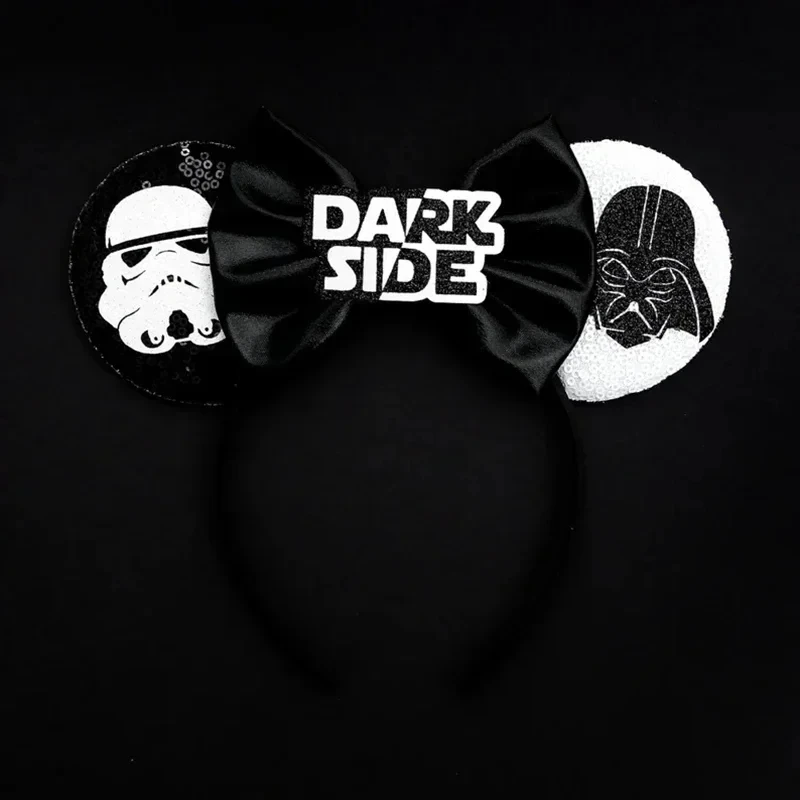 Disney Mickey Mouse Ears Marvel Spiderman Headbands for Kids Girls The Avengers Hairbands Adult Men Women Hair Accessories Gifts