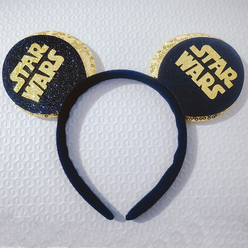 Disney Mickey Mouse Ears Marvel Spiderman Headbands for Kids Girls The Avengers Hairbands Adult Men Women Hair Accessories Gifts