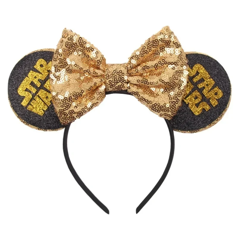 Disney Mickey Mouse Ears Marvel Spiderman Headbands for Kids Girls The Avengers Hairbands Adult Men Women Hair Accessories Gifts