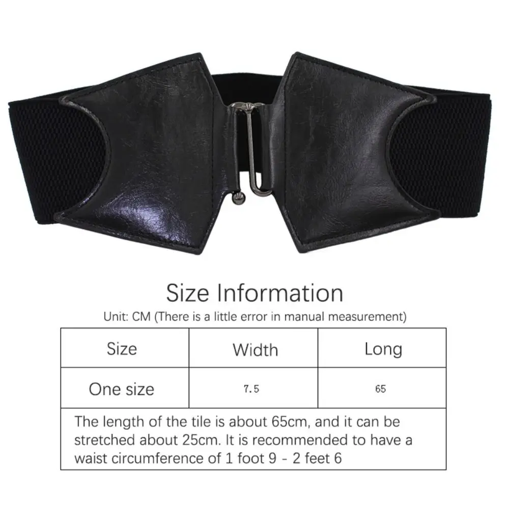 Plus Size Elastic Corset Belts Ladies Dress Suit Wide Big Waistband Waist Wide Stretch Designer Stretch Cummerbunds Female