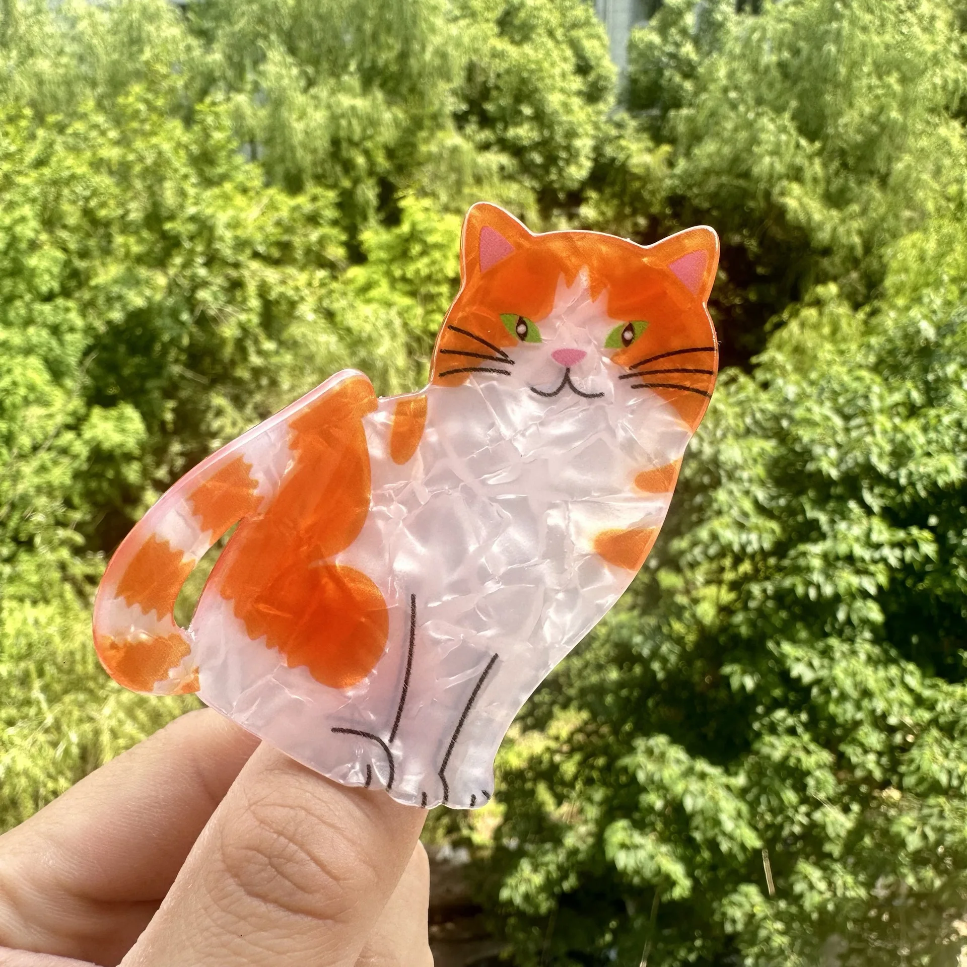 1PC Sweet Cartoon Cute Pet Claw Clip Series for Cats and Dogs, Shark Clip for Hairstyles, Girl Cartoon Hairpin Headwear.