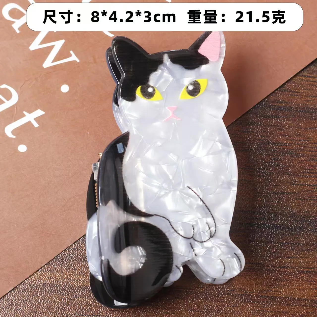 1PC Sweet Cartoon Cute Pet Claw Clip Series for Cats and Dogs, Shark Clip for Hairstyles, Girl Cartoon Hairpin Headwear.