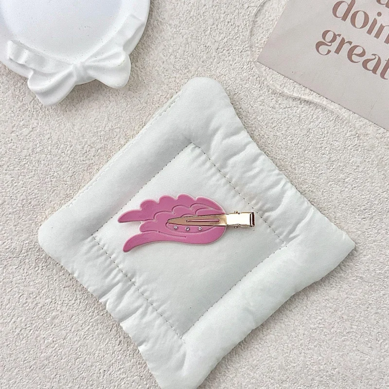 Y2K Cute Wing Hair Clips Invisible Side Bang Clip Hairpin for Women Kawaii Hair Accessories for Women Girls Headwear Party Gifts