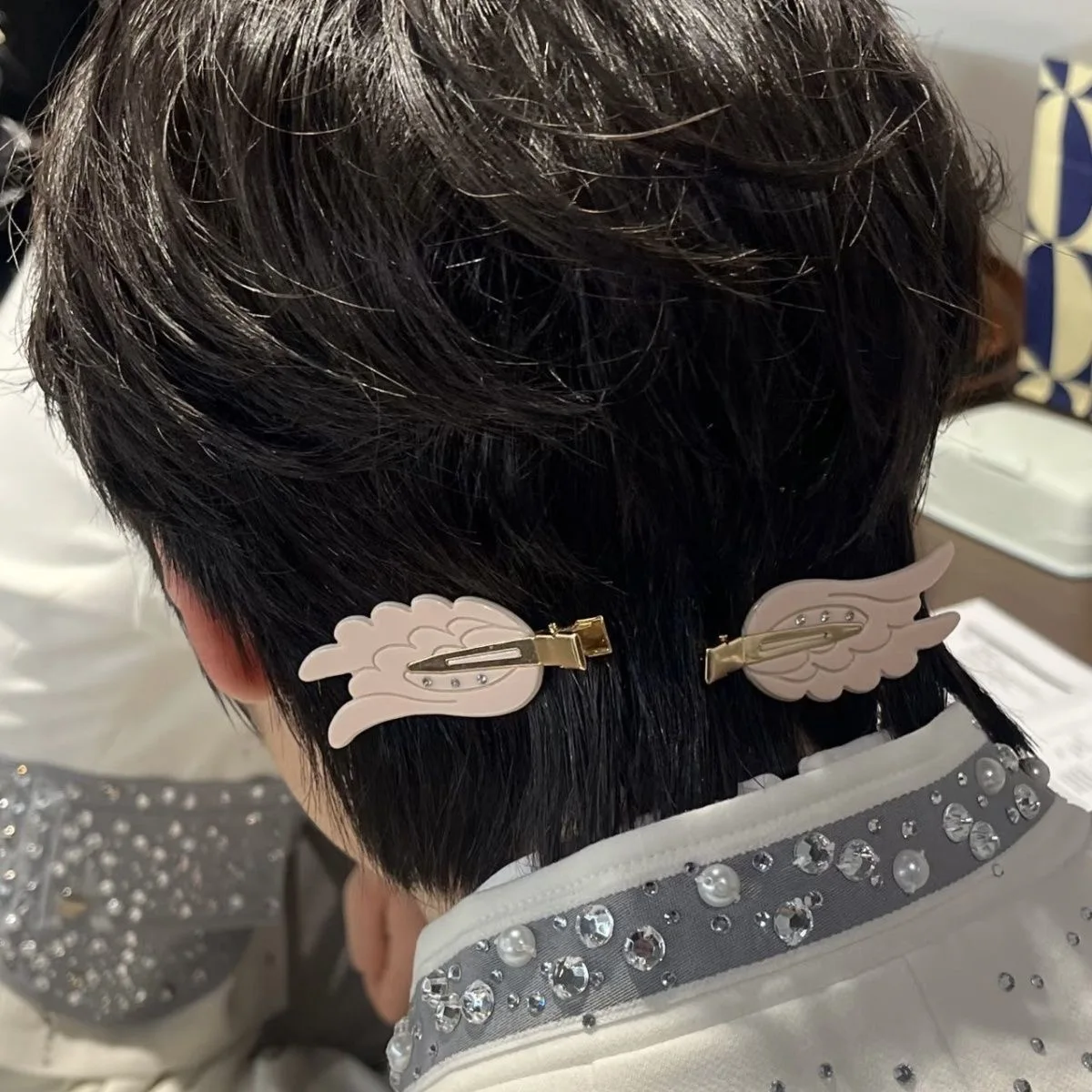 Y2K Cute Wing Hair Clips Invisible Side Bang Clip Hairpin for Women Kawaii Hair Accessories for Women Girls Headwear Party Gifts