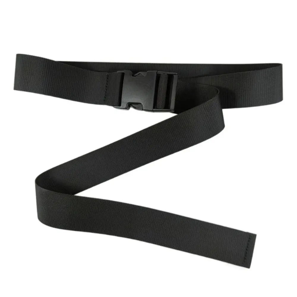 Quick Release Nylon Braided Belt Adjustable Casual Plastic Buckle Waistband Luxury Brand Design Weave Waist Band Canvas Strap