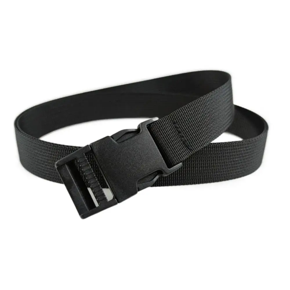 Quick Release Nylon Braided Belt Adjustable Casual Plastic Buckle Waistband Luxury Brand Design Weave Waist Band Canvas Strap