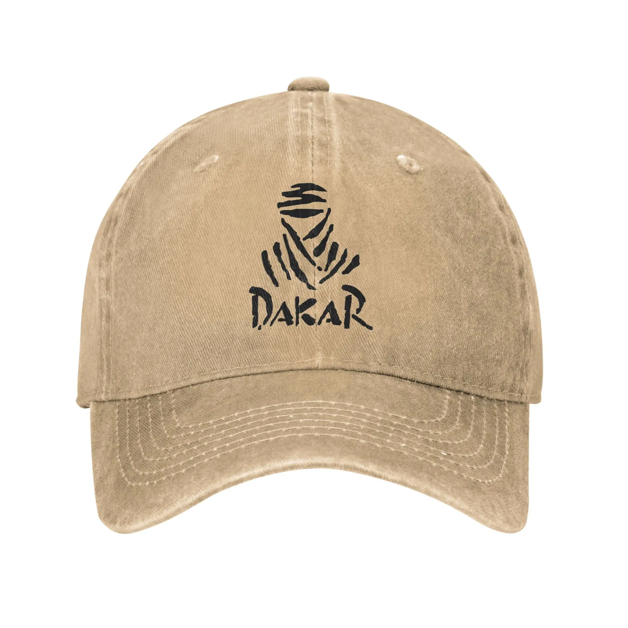 Vintage Racing Off Road D-Dakares Rally Baseball Caps Unisex Style Distressed Washed Sun Cap Travel Unstructured Soft Caps Hat