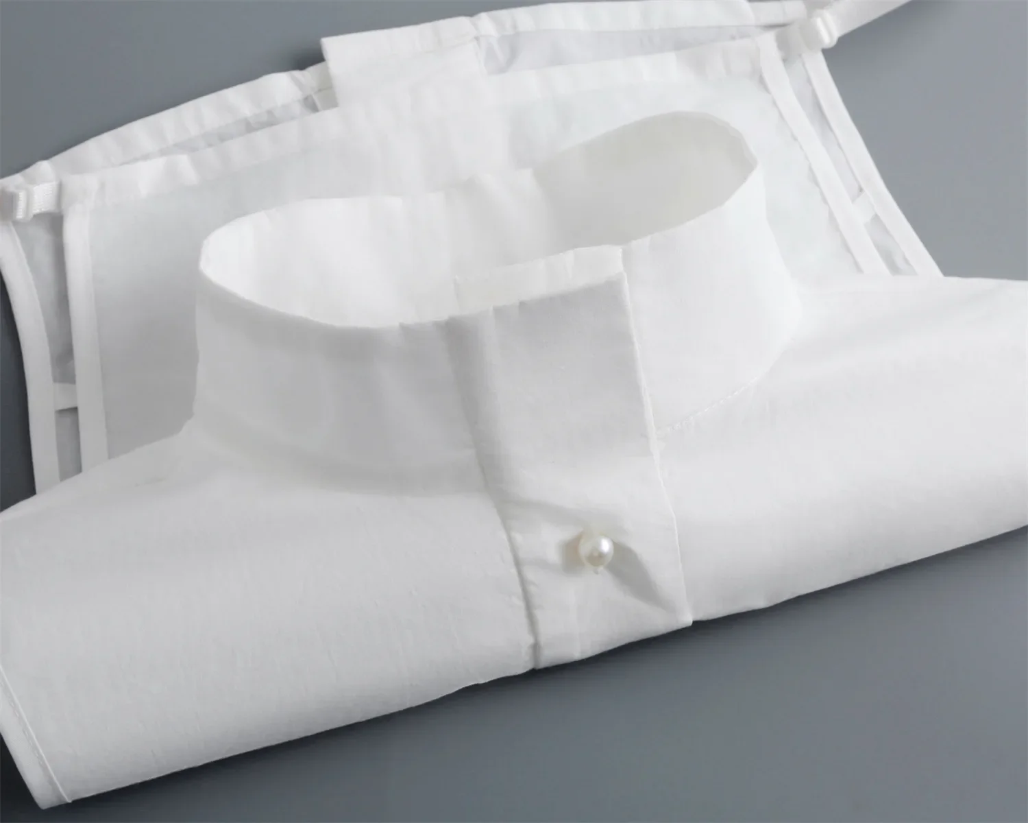 Fake Collar White Half Shirt Stand Detachable Shirt False Collar for Women Blouse Sweater Lapel Clothing Accessories