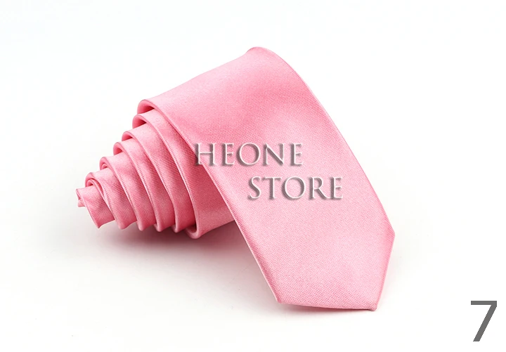 Super Slim 5cm Tie For Men Solid Rainbow Color Polyester Necktie Narrow Skinny Red Bule Orange Fashion Daily Shirt Accessory